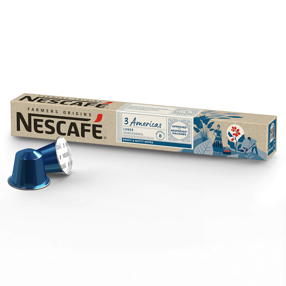 Nescafé Farmers Origins 3 Americas Lungo Coffee Pods | Nescafé Global